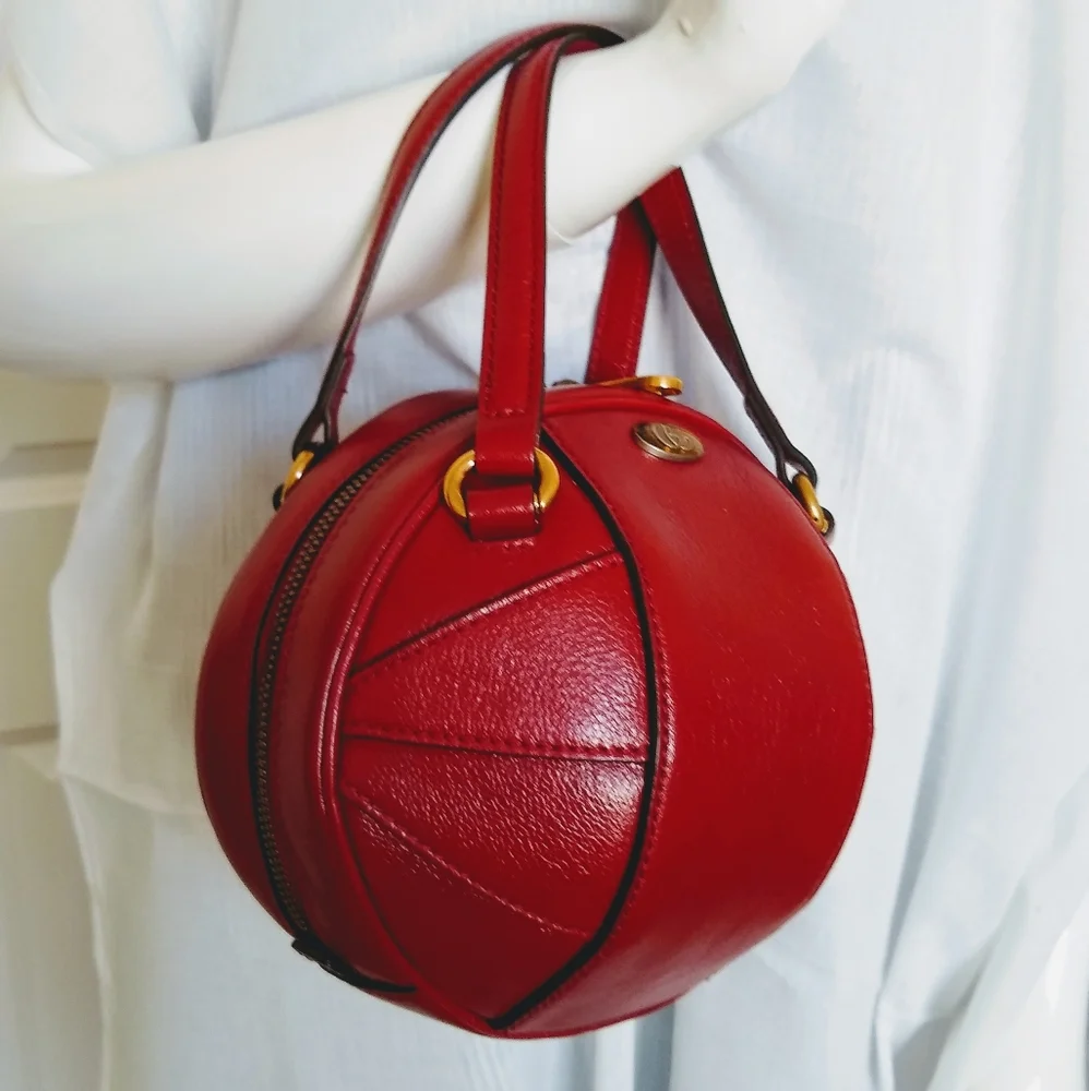 GUCCI Red Mini Tifosa Ball Bag - Authentic NWT - Picture 16 of 16